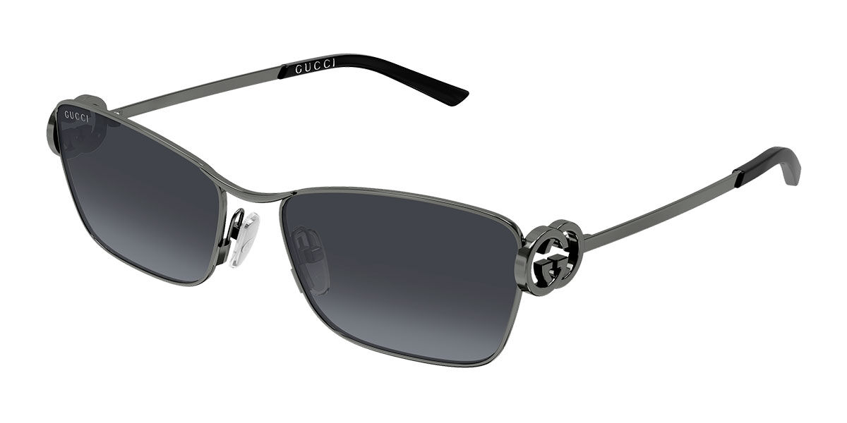 Gucci GG2045S 001, Gunmetal frame, Gradient Grey lenses
