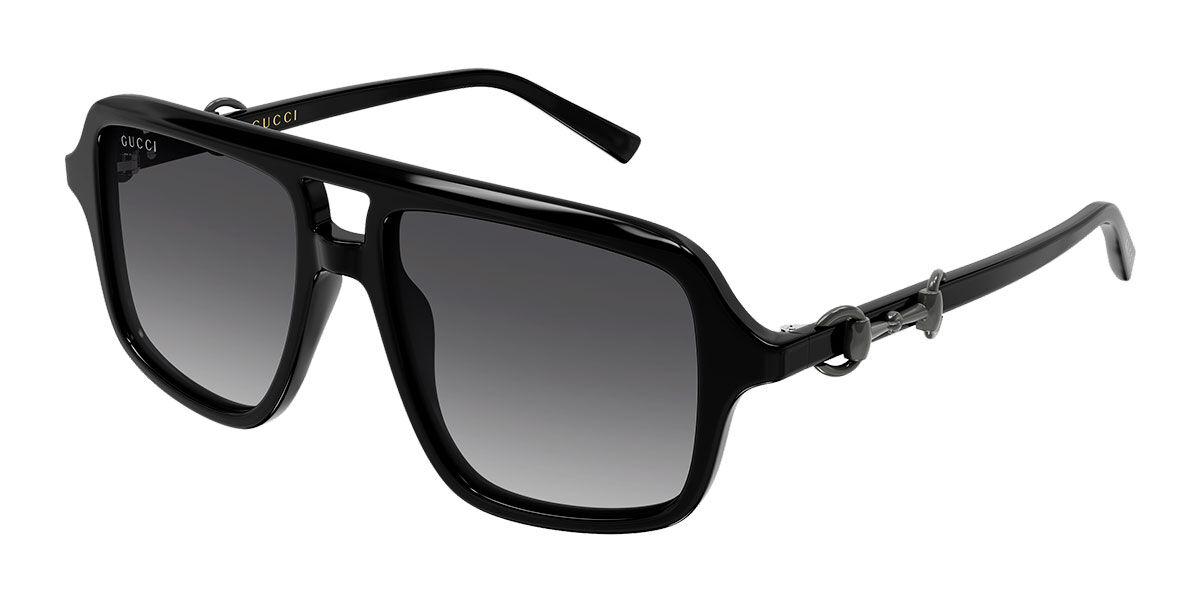 Gucci GG2052S 011, Black frame, Gradient Grey lenses