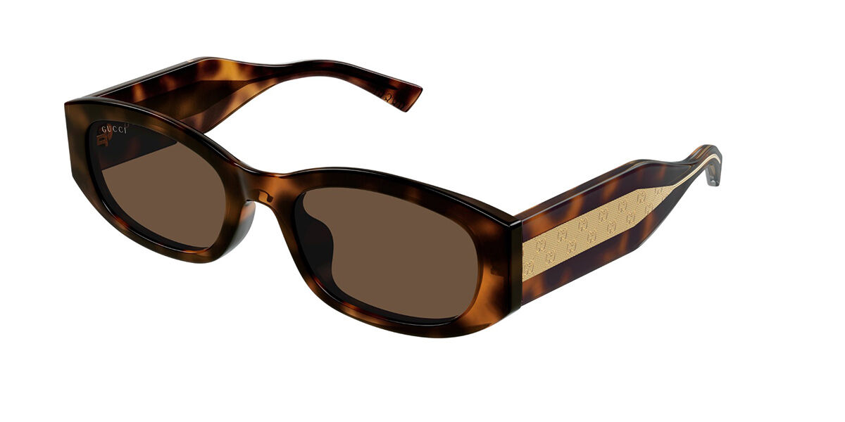 Gucci GG2068SA Asian Fit 002, Brown lenses