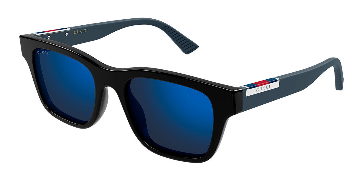 Gucci GG2089S 002, Black frame, Gradient Blue lenses