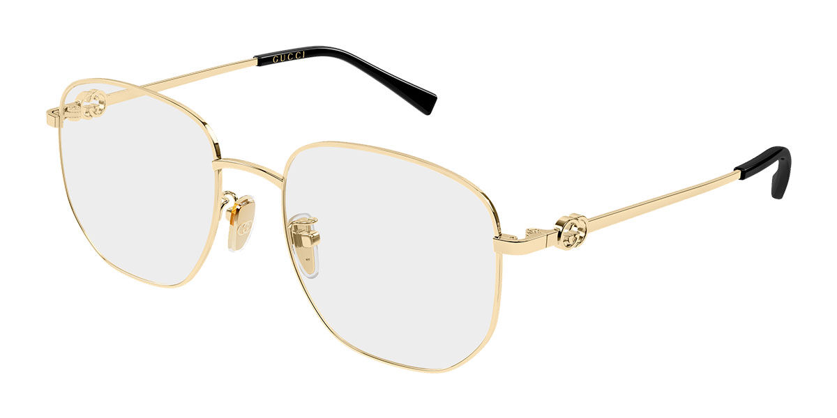 Gucci GG2146OA Asian Fit 001, Gold frame