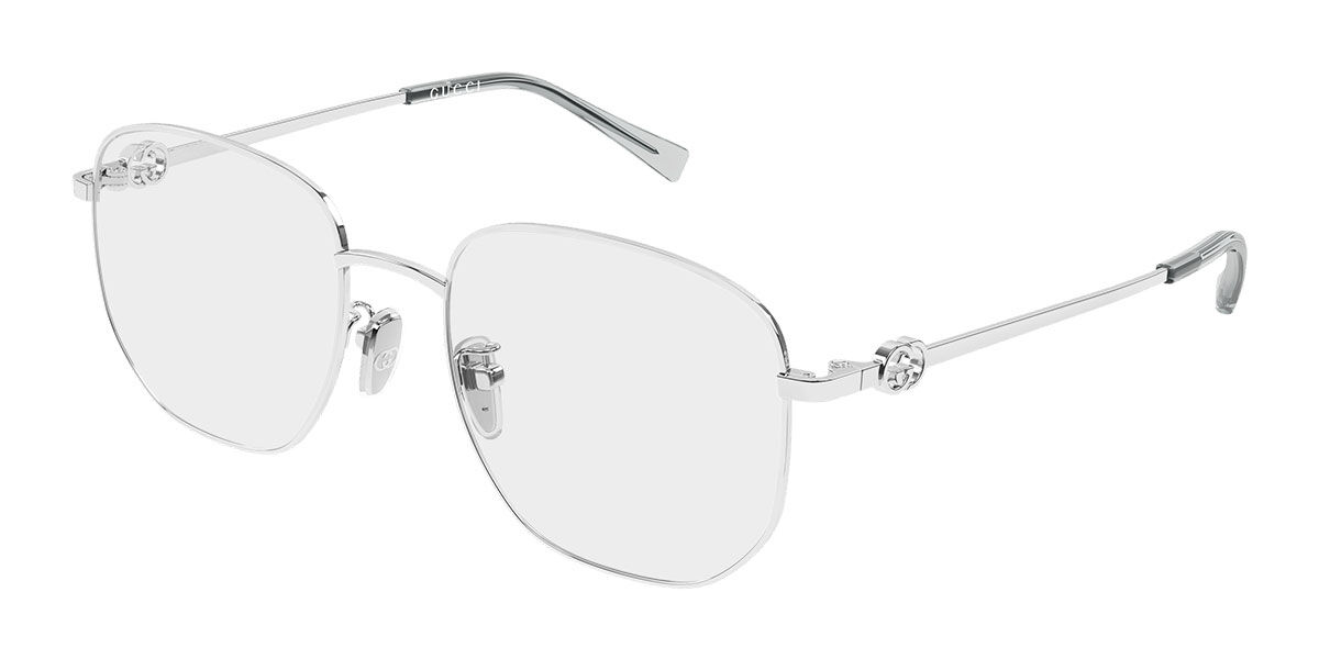 Gucci GG2146OA Asian Fit 002, Silver frame