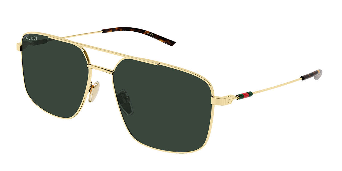 Gucci GG2096SA Asian Fit 002, Green lenses