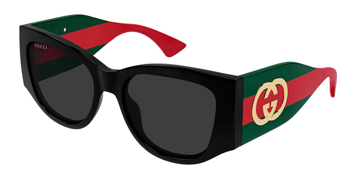 Gucci GG2115S 001, Grey lenses