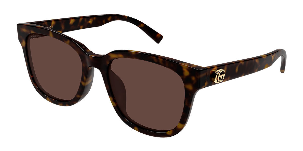 Gucci GG2126SK Asian Fit 002, Brown lenses