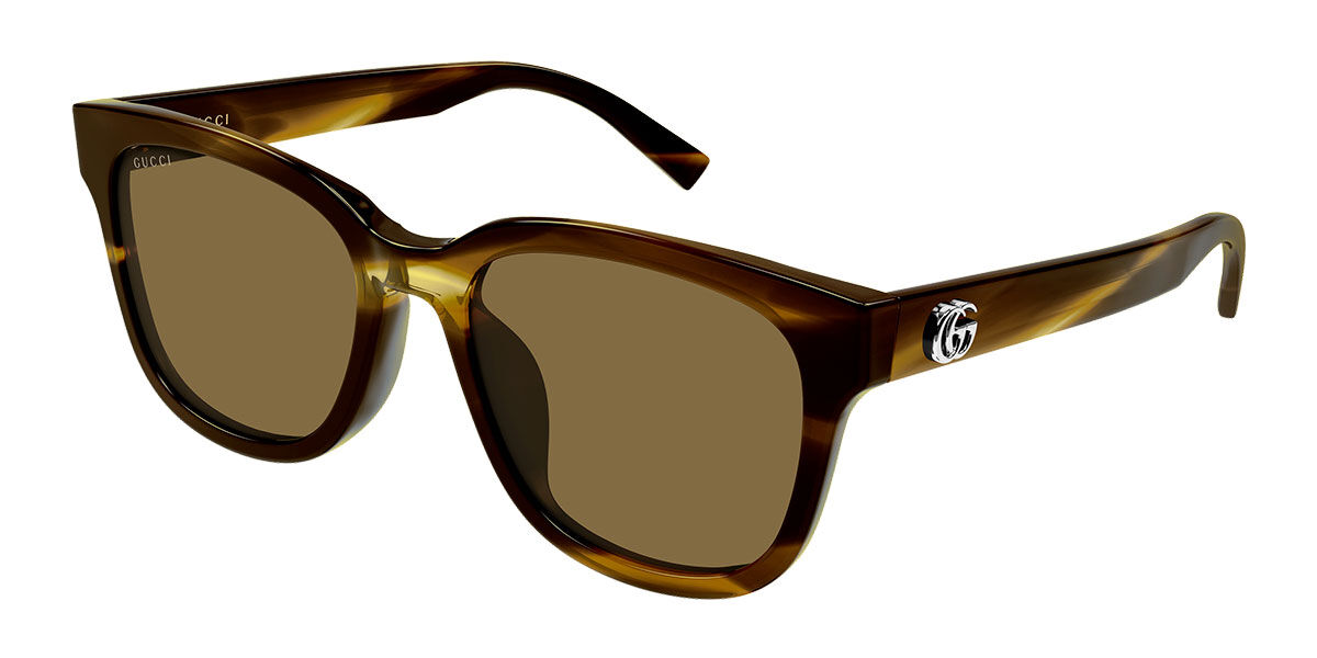 Gucci GG2126SK Asian Fit 003, Brown lenses