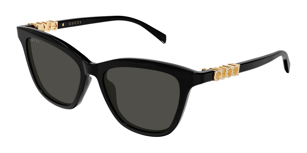 Gucci GG2032S 006, Black frame, Grey lenses