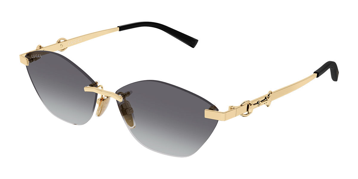 Gucci GG2050S 002, Gold frame, Gradient Grey lenses
