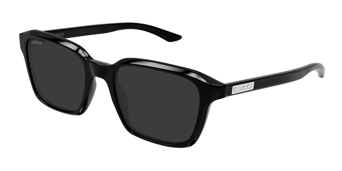 Gucci GG2078S 001, Black frame, Grey lenses