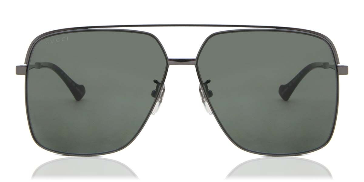 Gucci GG1099SA Asian Fit 001, Grey frame, Grey lenses