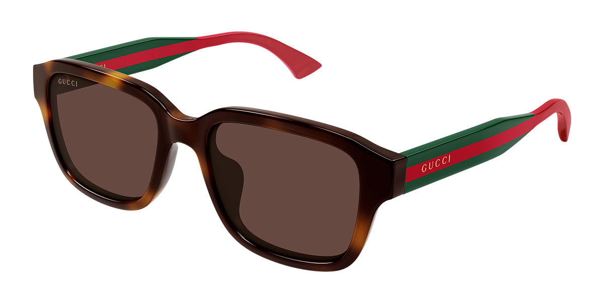 Gucci GG2120SA Asian Fit 002, Brown lenses