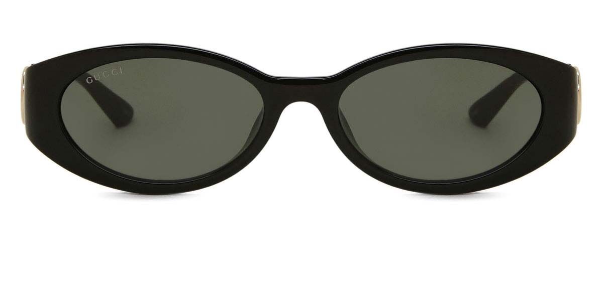 Gucci GG1662SA Asian Fit 001, Black frame, Grey lenses