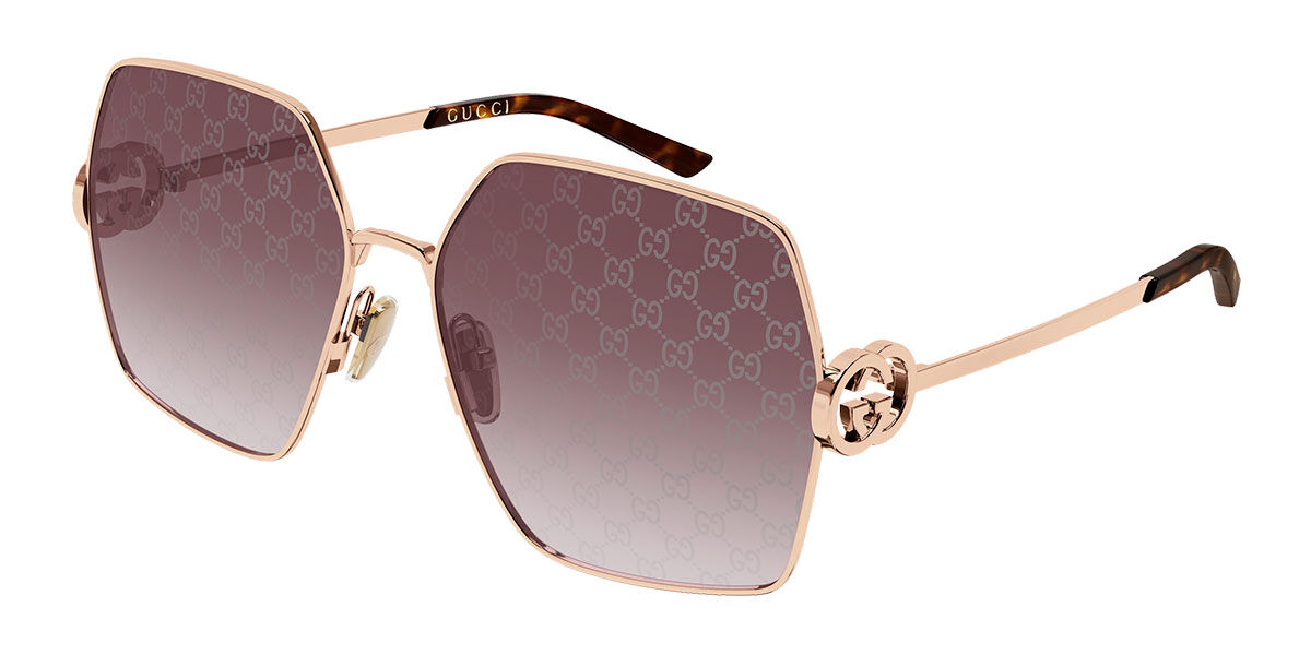 Gucci GG2163S 004, Red lenses