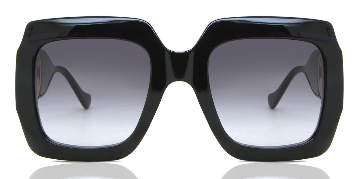 Gucci GG1022S 006, Black frame, Gradient Grey lenses