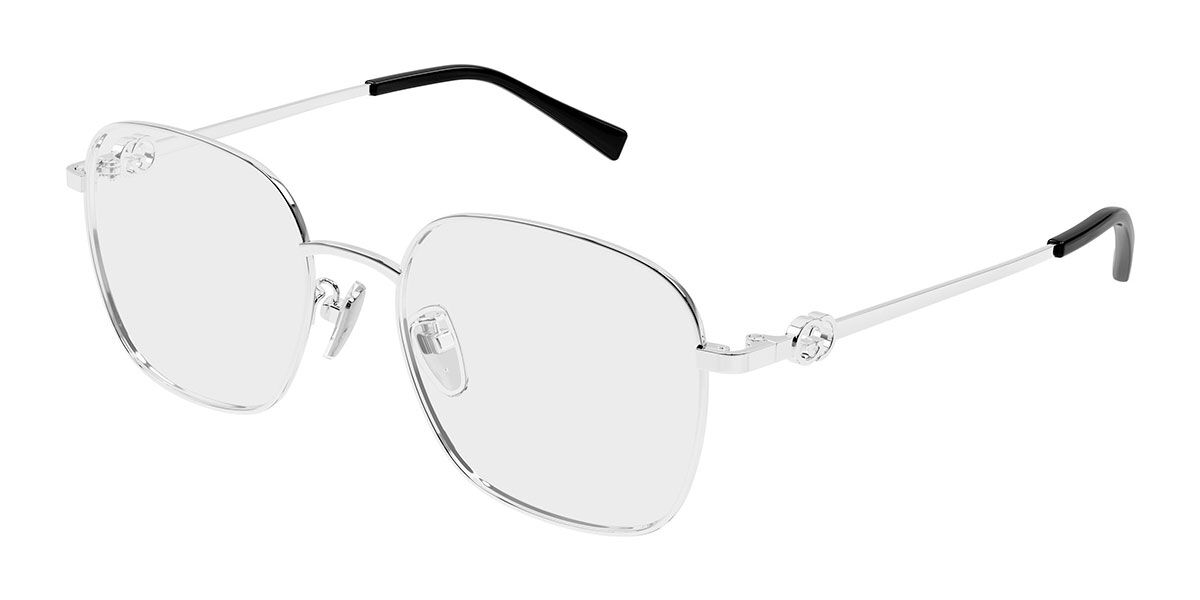 Gucci GG2006OA Asian Fit 002, Silver frame