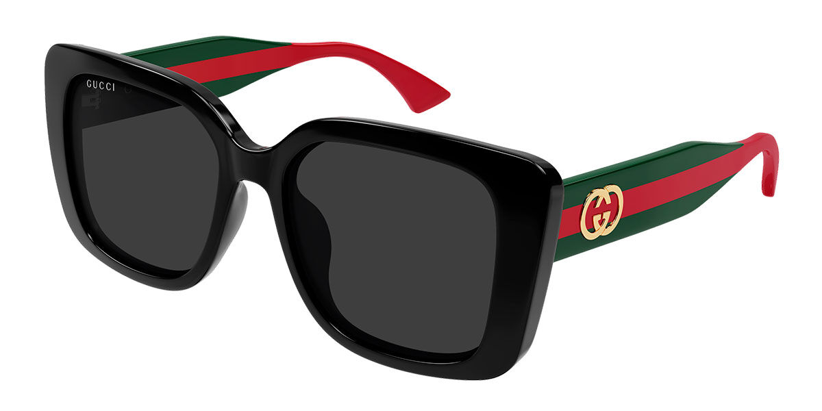 Gucci GG2118SA Asian Fit 001, Grey lenses