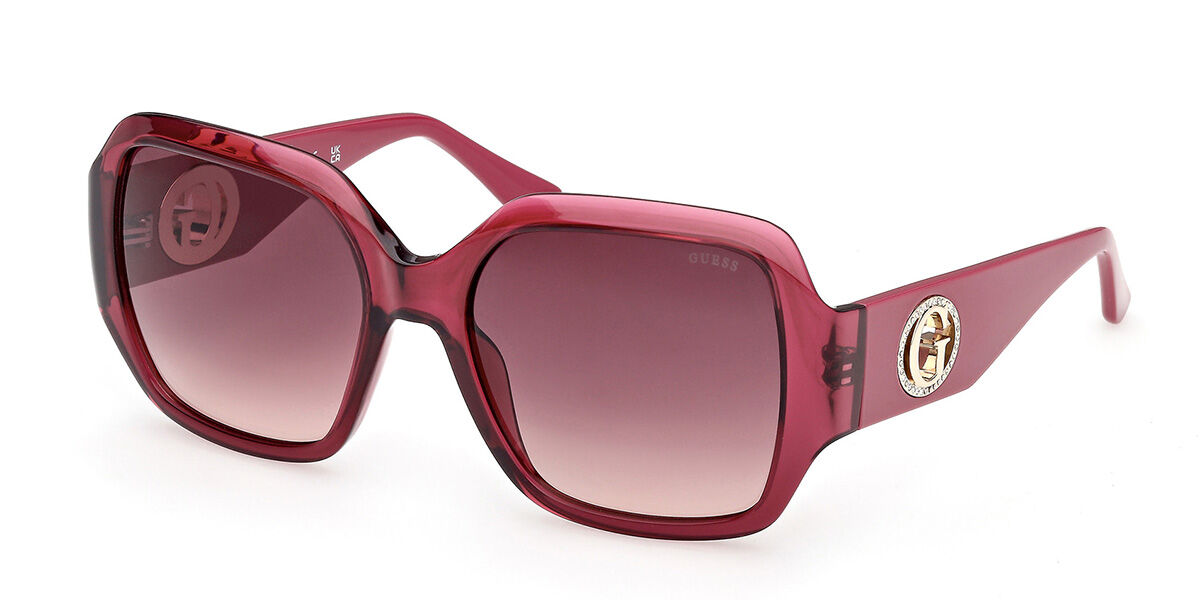 Guess GU00283 69T Women's Sunglasses Burgundy Size 57
