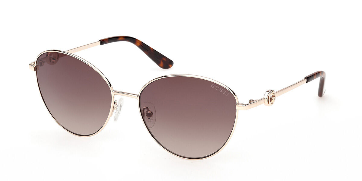 Guess GU00284 32F Women's Sunglasses Gold Size 58
