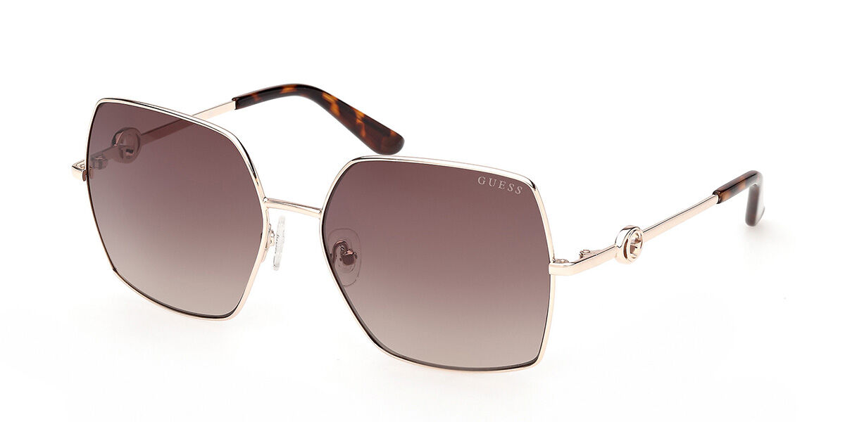 Guess GU00285 32F Women's Sunglasses Gold Size 58