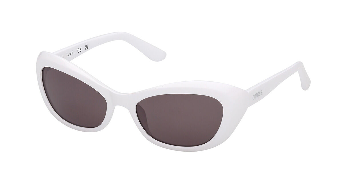 Guess GU00286 21A Women's Sunglasses White Size 55