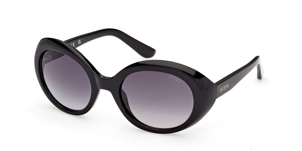 Guess GU00287 01B Women's Sunglasses Black Size 53