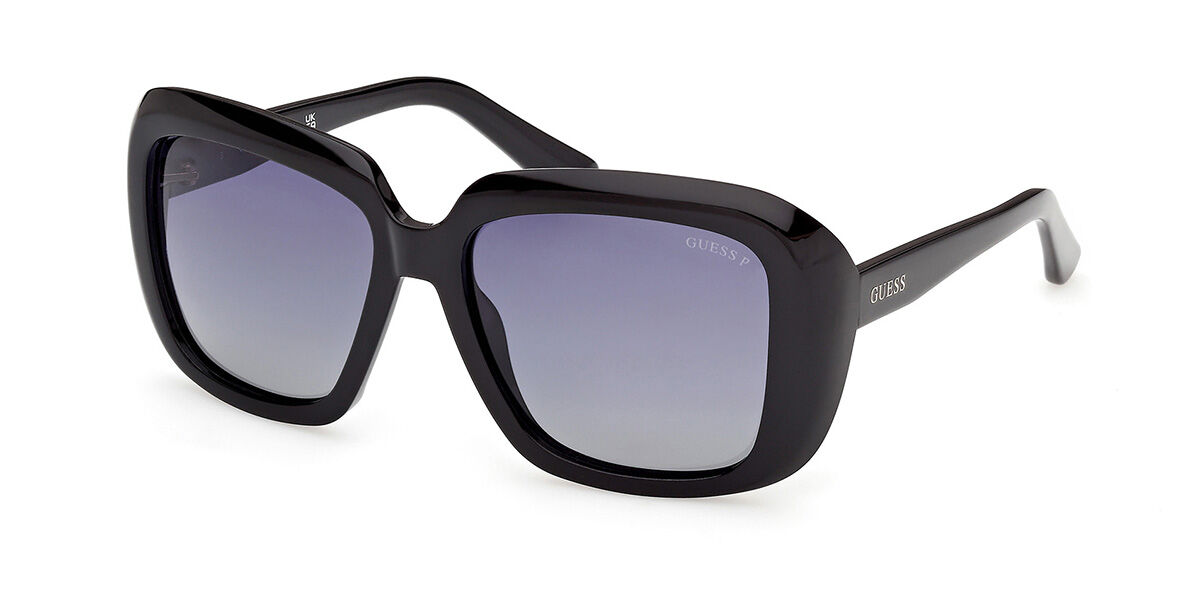 Guess GU00288 Polarized 01D Women's Sunglasses Black Size 55