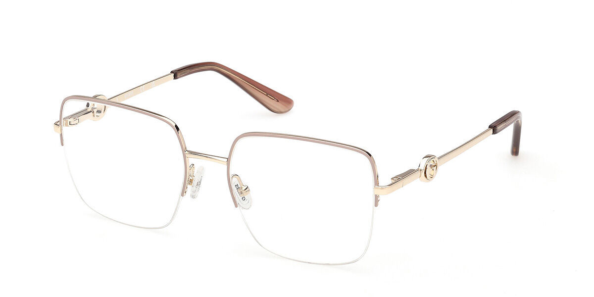 Guess GU50347 059 Women's Eyeglasses Gold Size 53 (Frame Only) - Blue Light Block Available