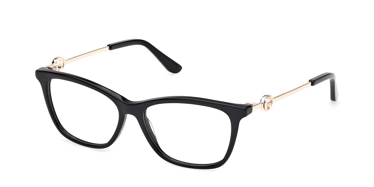 Guess GU50349 001 Women's Eyeglasses Black Size 52 (Frame Only) - Blue Light Block Available