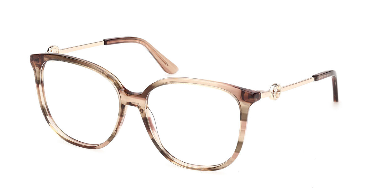 Guess GU50350 041 Women's Eyeglasses Yellow Size 56 (Frame Only) - Blue Light Block Available
