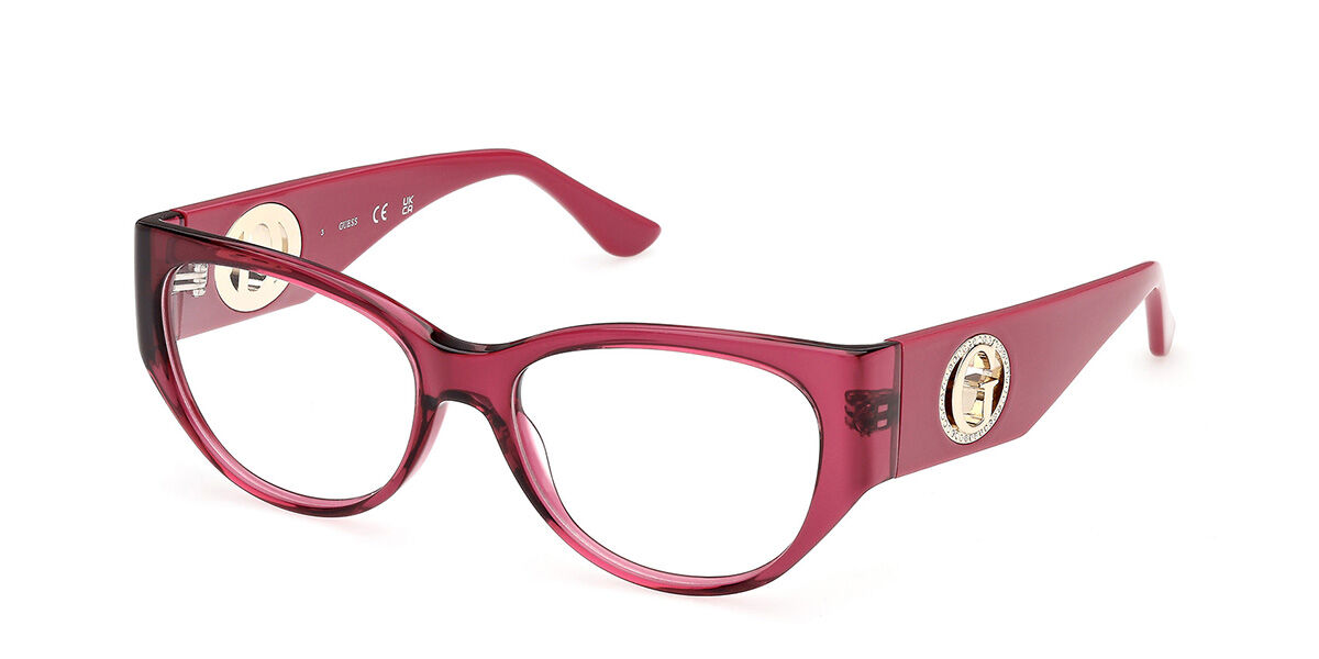 Guess GU50351 069 Women's Eyeglasses Clear Size 52 (Frame Only) - Blue Light Block Available