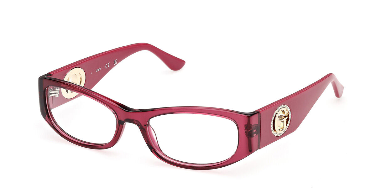 Guess GU50352 069 Women's Eyeglasses Clear Size 53 (Frame Only) - Blue Light Block Available