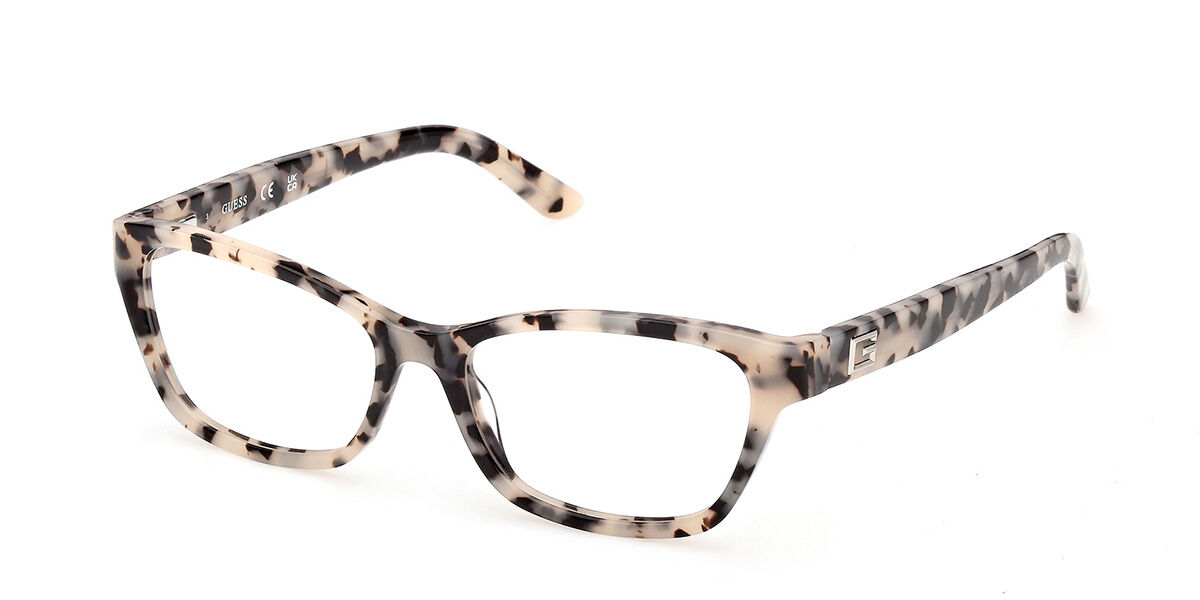 Guess GU50353 056 Women's Eyeglasses Tortoiseshell Size 51 (Frame Only) - Blue Light Block Available