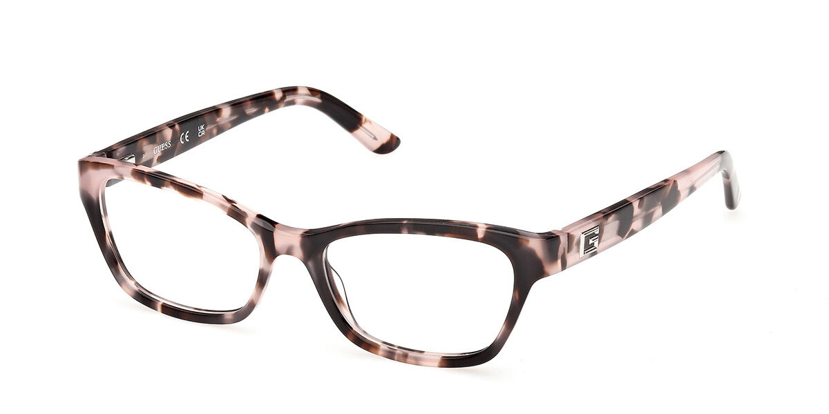 Guess GU50353 074 Women's Eyeglasses Tortoiseshell Size 51 (Frame Only) - Blue Light Block Available