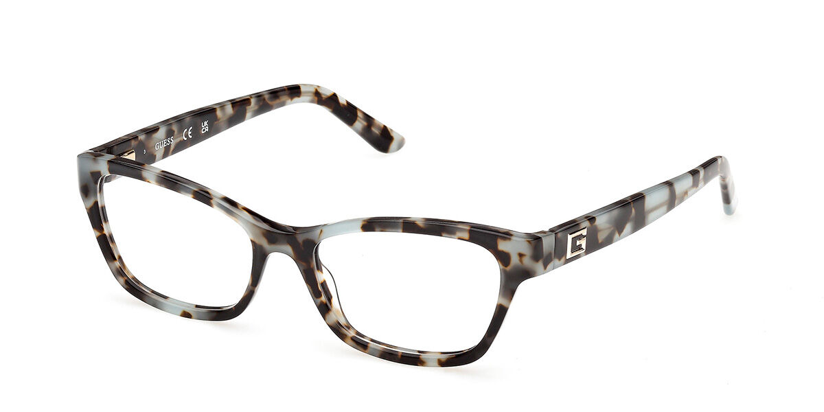 Guess GU50353 086 Women's Eyeglasses Tortoiseshell Size 53 (Frame Only) - Blue Light Block Available