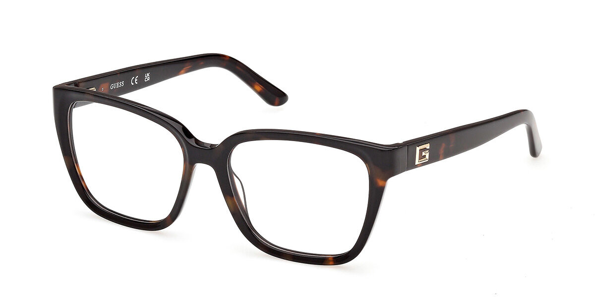 Guess GU50354 052 Women's Eyeglasses Tortoiseshell Size 53 (Frame Only) - Blue Light Block Available