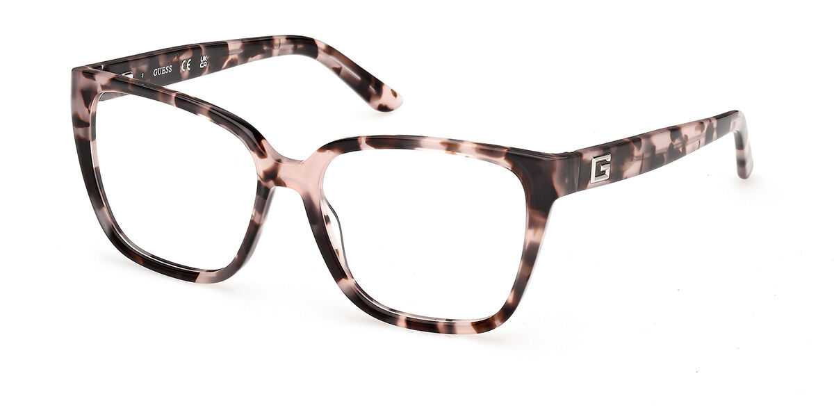 Guess GU50354 074 Women's Eyeglasses Tortoiseshell Size 53 (Frame Only) - Blue Light Block Available