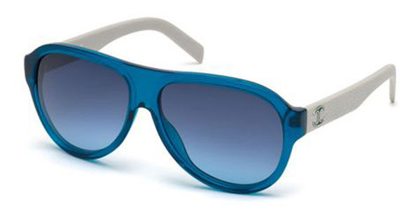Just Cavalli JC 598S 90W, Blue frame, Blue lenses