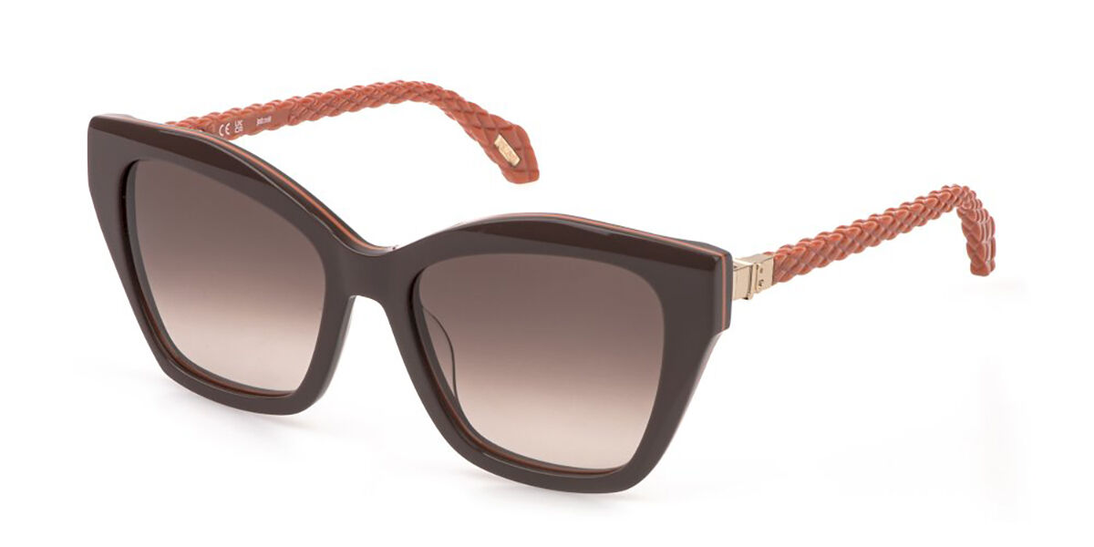 Just Cavalli SJC175 06U2, Brown frame, Brown Gradient Brown lenses