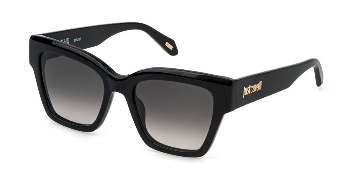 Just Cavalli SJC197 0700, Black frame, Smoke Gradient lenses
