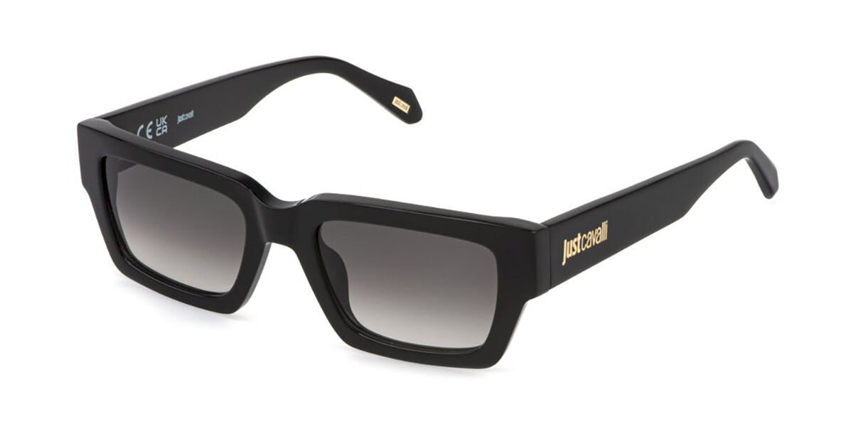 Just Cavalli SJC198 0700, Black frame, Smoke Gradient lenses