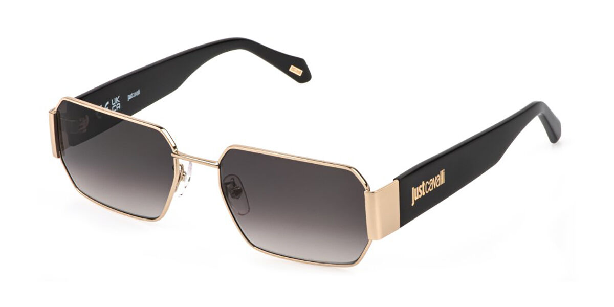 Just Cavalli SJC199 0300, Gold frame, Smoke Gradient lenses