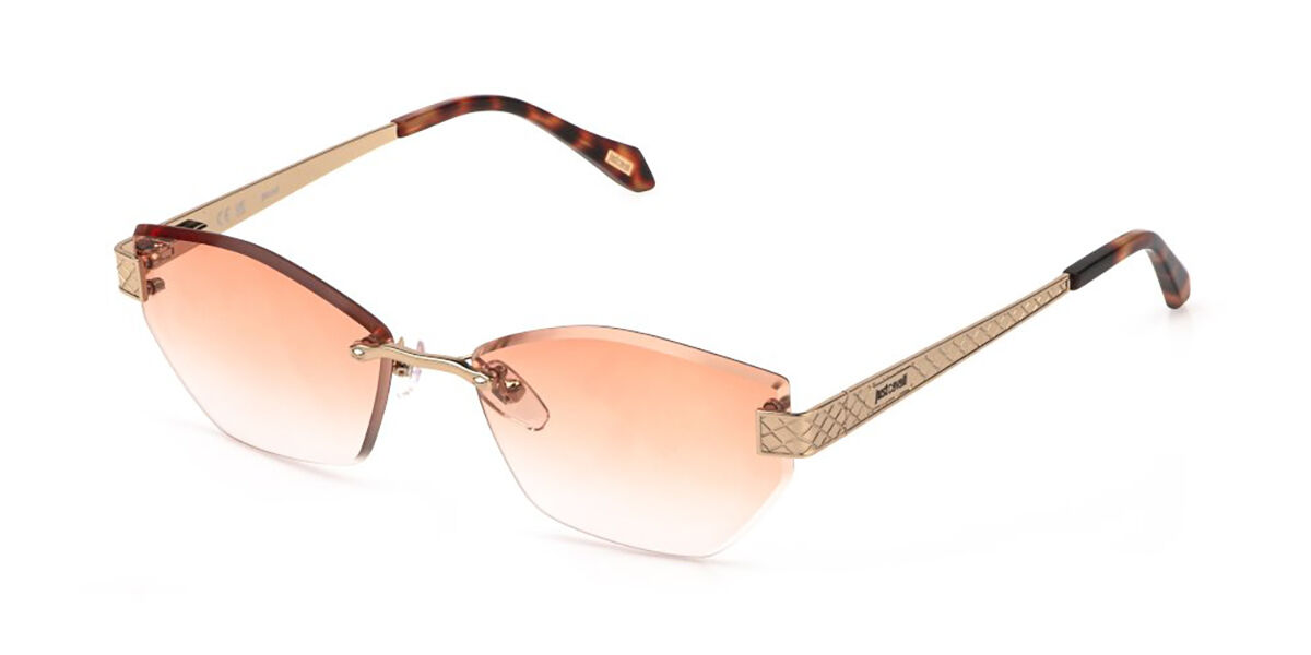 Just Cavalli SJC202 300Y, Gold frame, Orange Gradient lenses