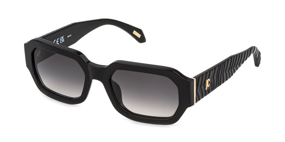 Just Cavalli SJC203 0700, Black frame, Smoke Gradient lenses