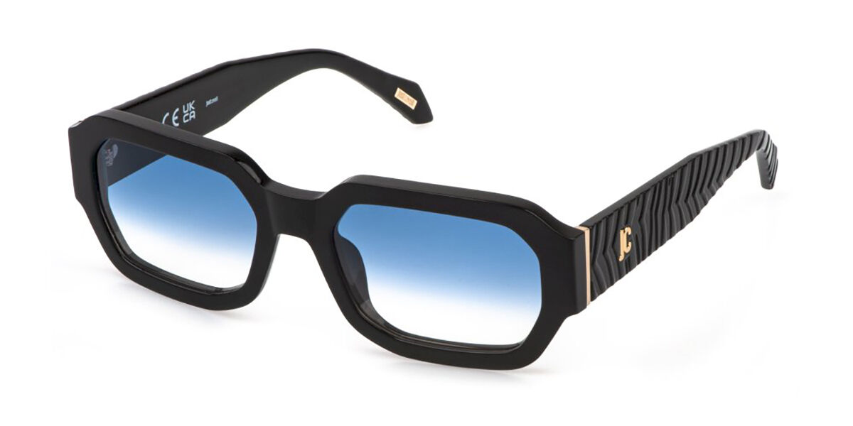 Just Cavalli SJC203 700B, Black frame, Blue Gradient lenses