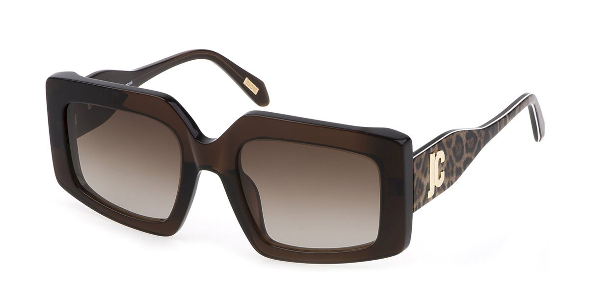 Just Cavalli SJC020 0AAK, Brown frame, Brown lenses