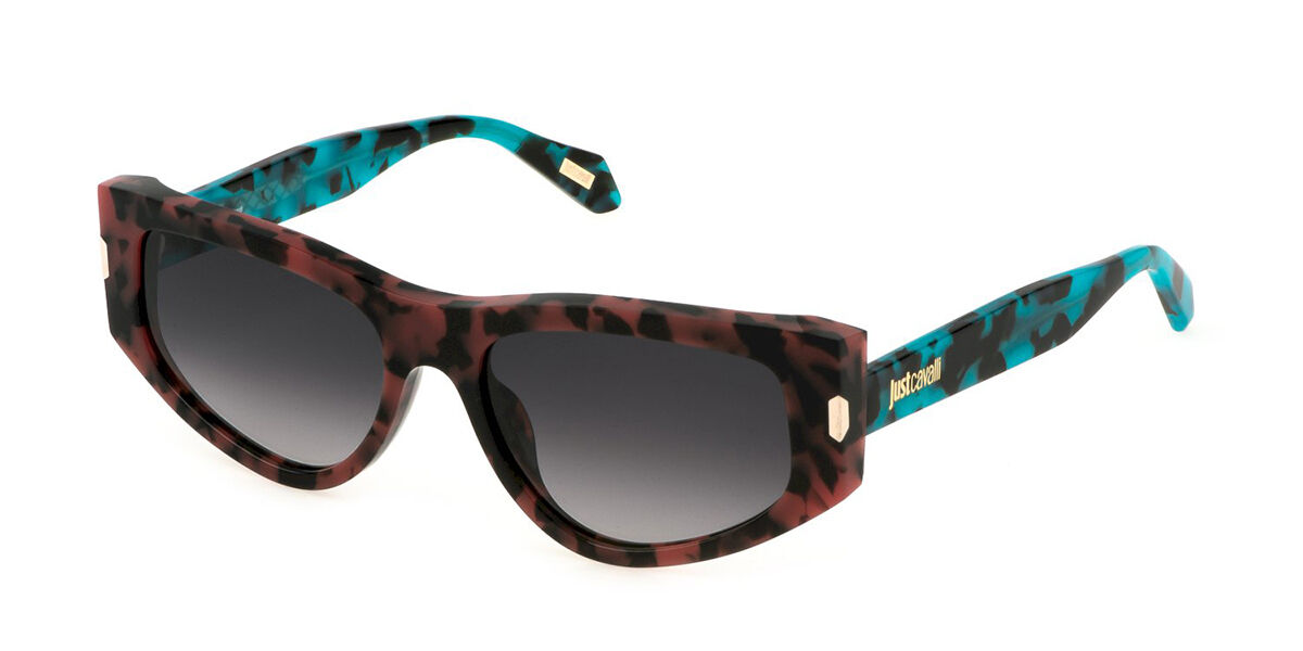 Just Cavalli SJC034 0795, Tortoiseshell frame, Gradient Grey lenses