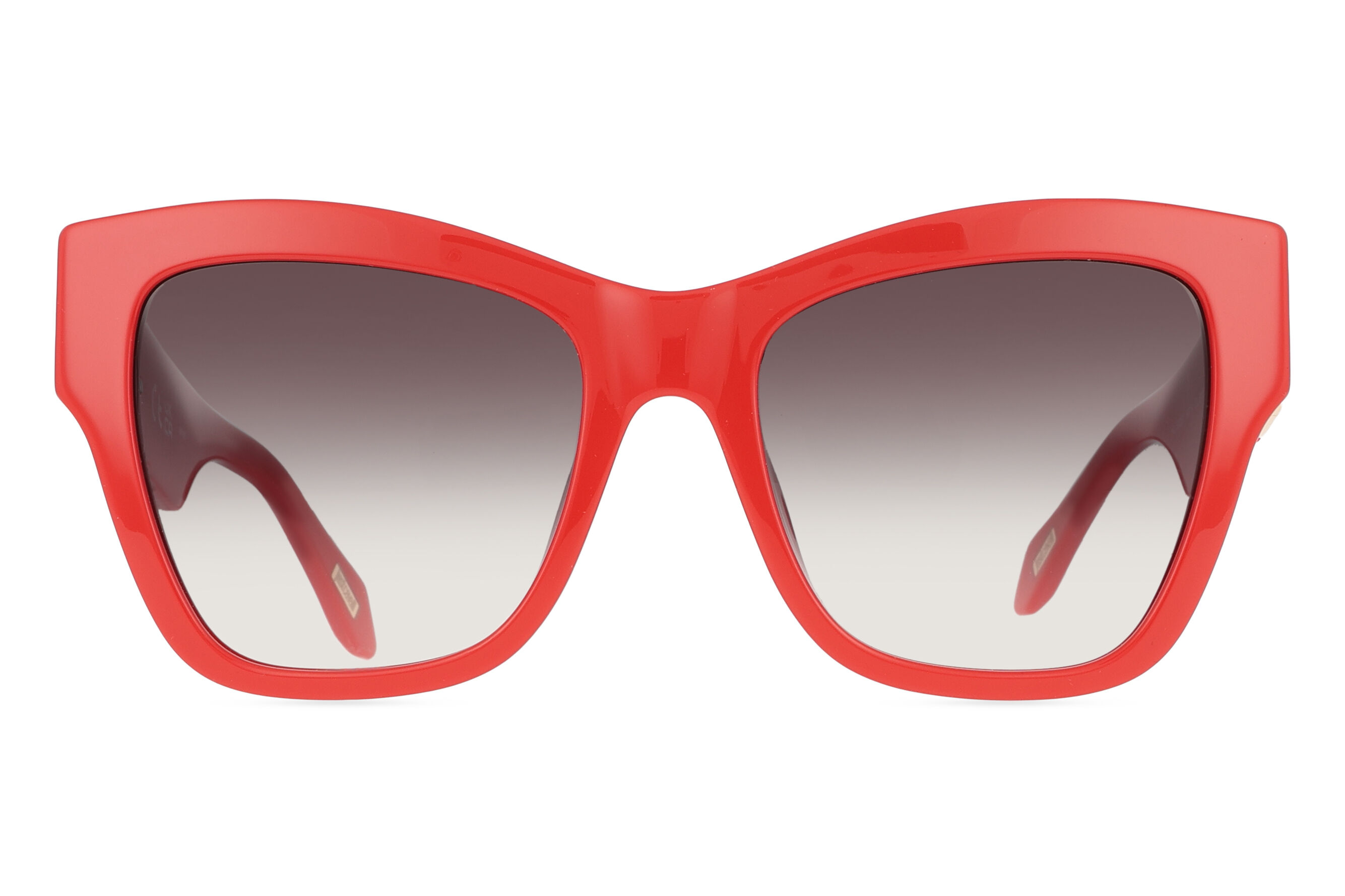 Just Cavalli SJC037 06XX, Red frame, Gradient Grey lenses