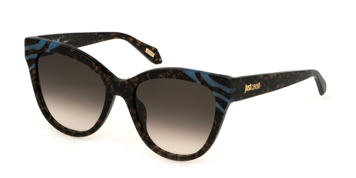 Just Cavalli SJC043V 0AM5, Tortoiseshell frame, Gradient Brown lenses