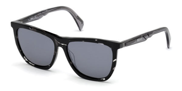 Just Cavalli JC 837S 55C, Black frame, Grey lenses