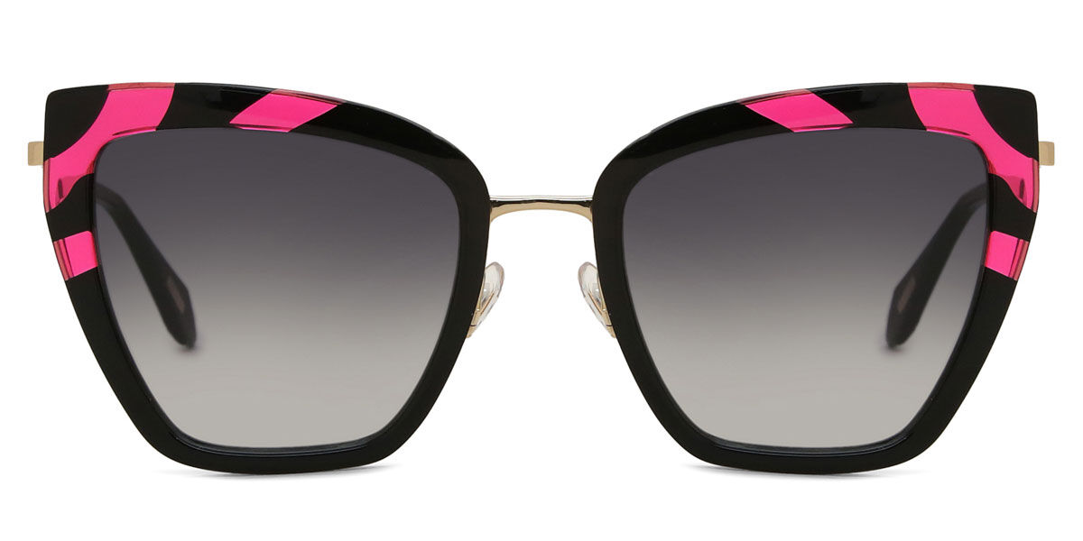 Just Cavalli SJC092 09P2, Black frame, Gradient Smoke Grey lenses